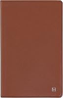 Vista 14 de Cuaderno clásico de cuero, tapa blanda, rayas estrechas, tabla de contenido y páginas numeradas