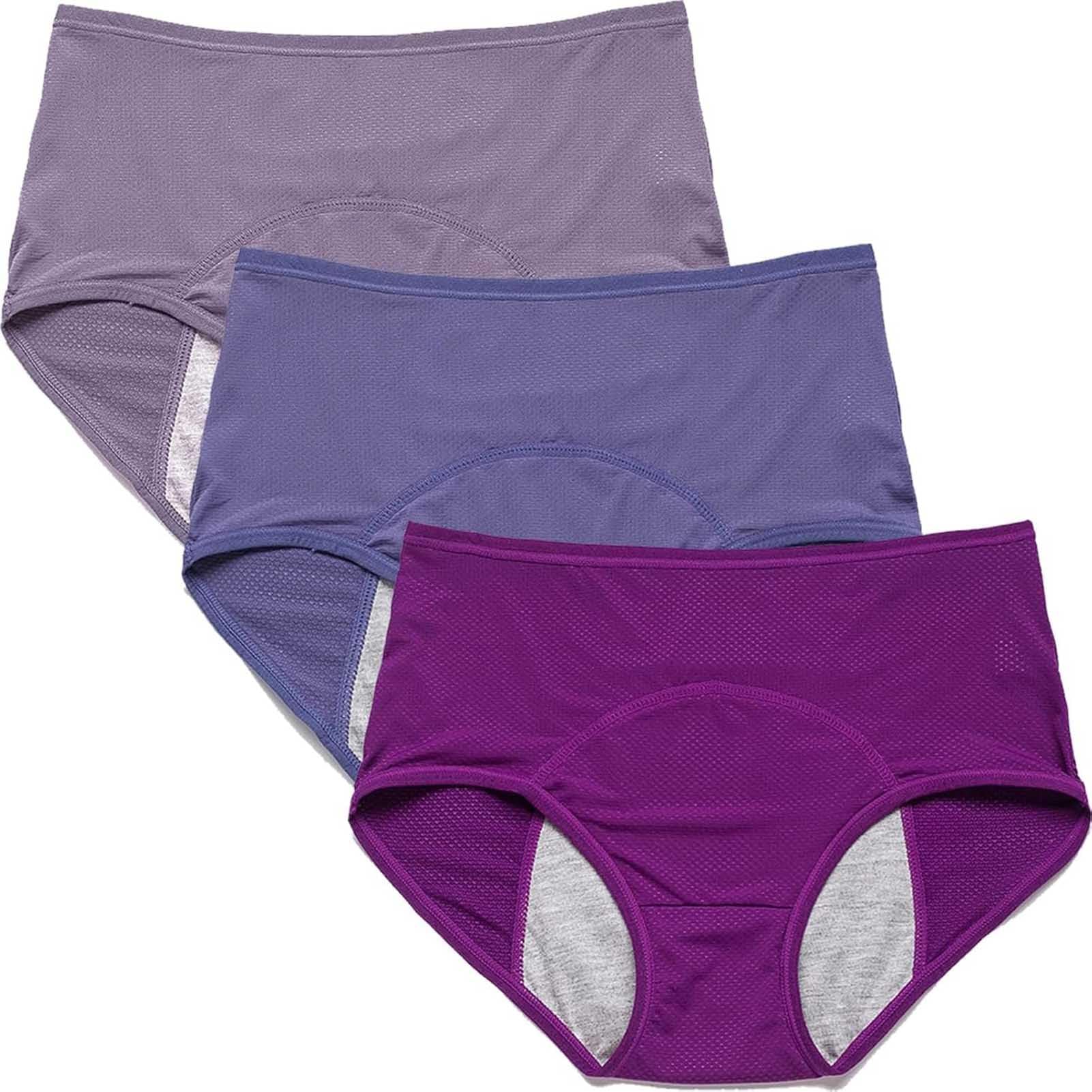 Culottes menstruelles taille moyenne lavables pour stopper toutes les fuites
