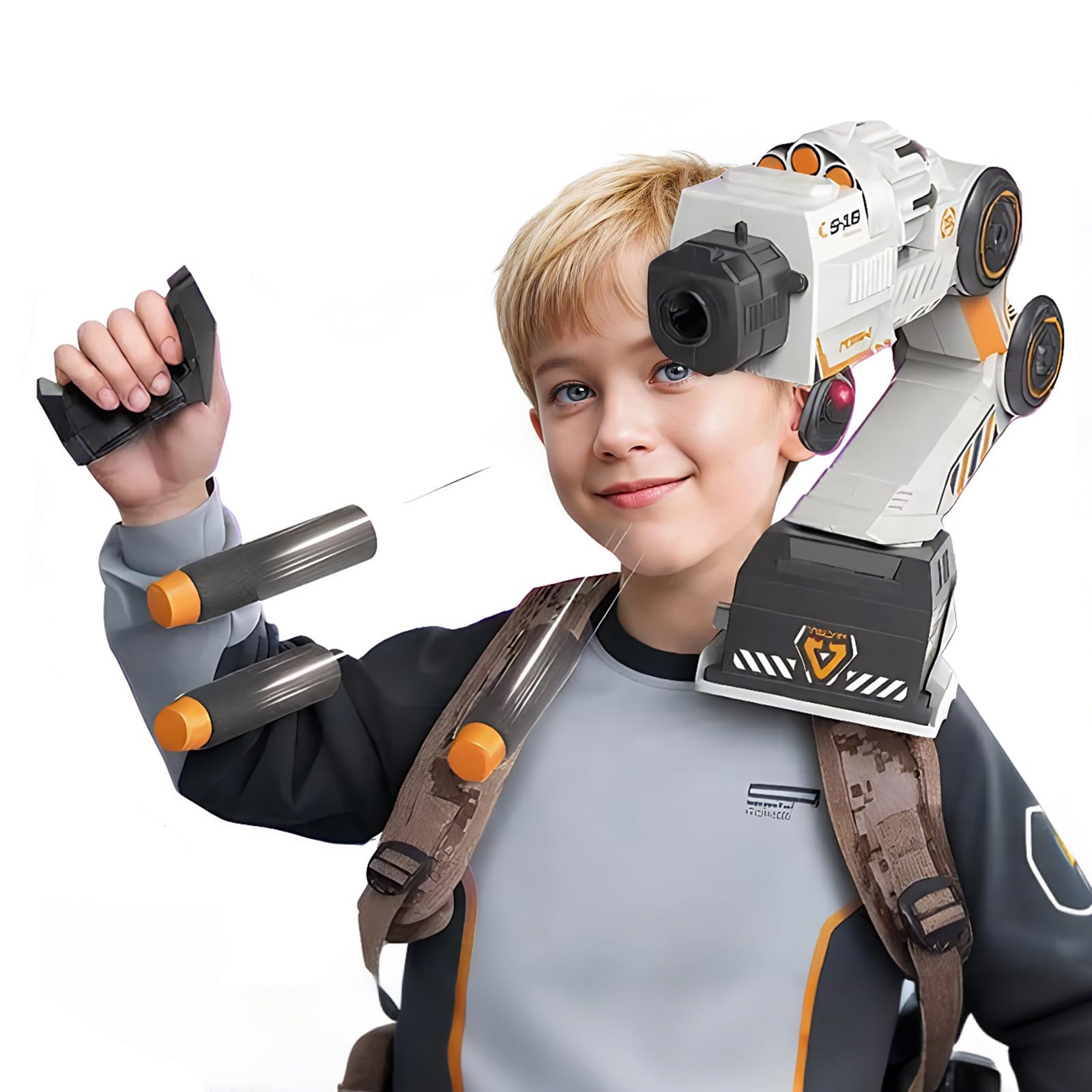 Amazon.com: Megele Cool Inductive Robot Arm Tracking Blaster