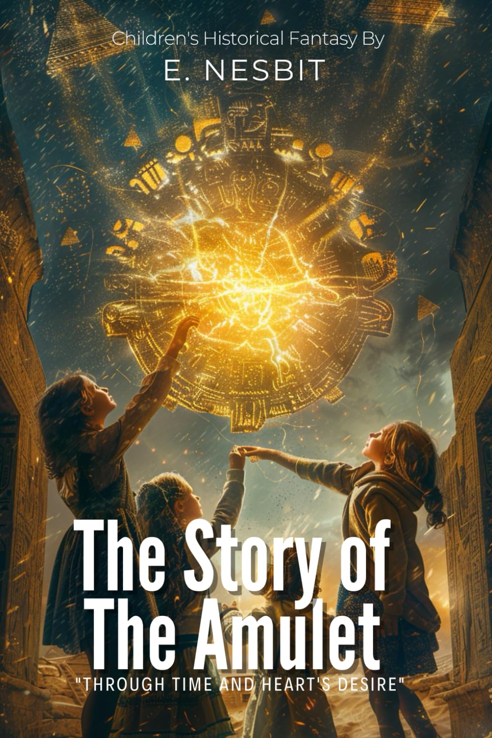 The Story of the Amulet By E. Nesbit (Illustrated & Annotated): A Time-Traveling Quest Through Ancient Civilizations