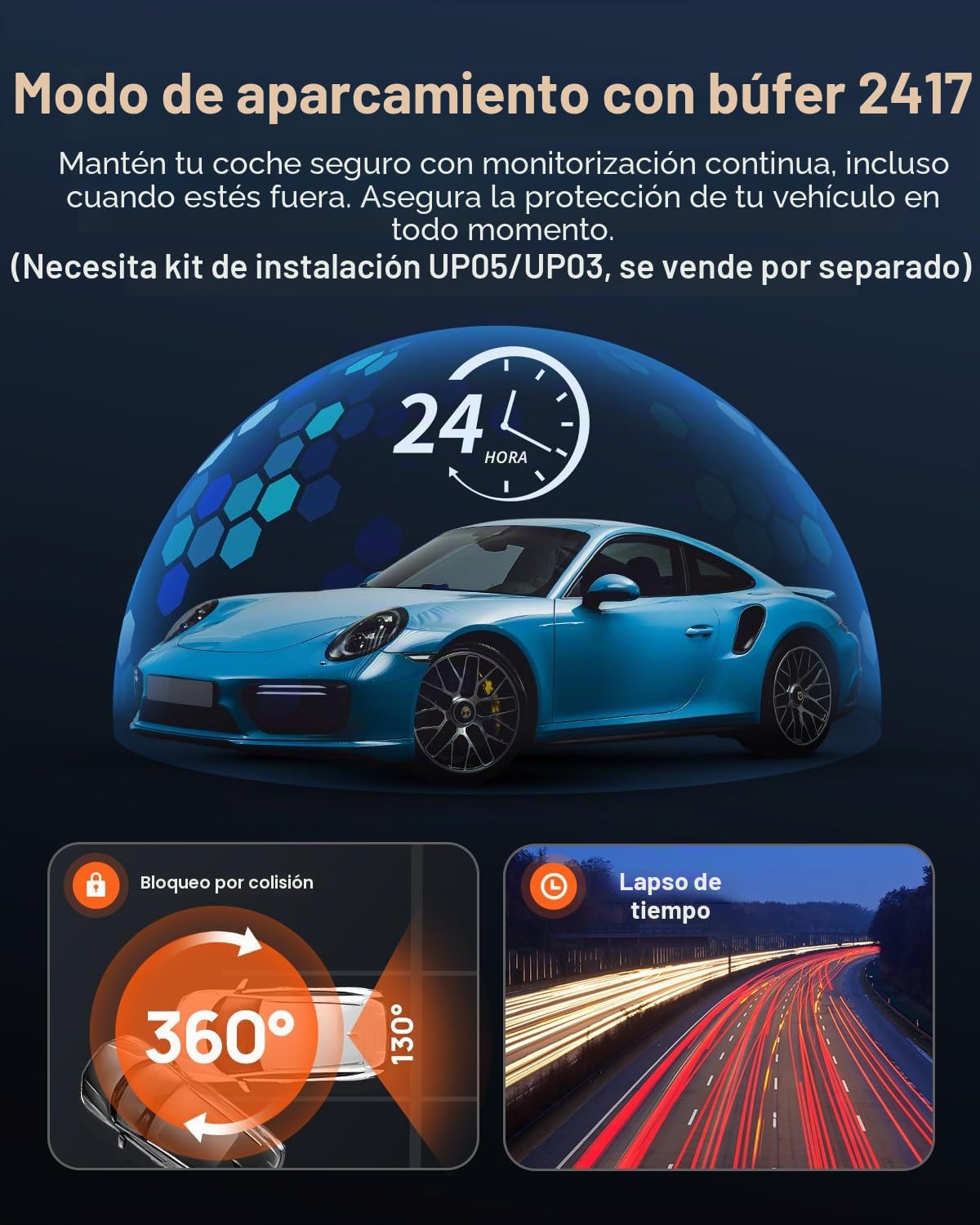 70mai X800 4K Dash Cam delantera y trasera, cámara dual STARVIS 2 para coche con soporte 4G LTE, WiFi 6 de 5 GHz, GPS, HDR, modo de estacionamiento, soporta 512 GB máx