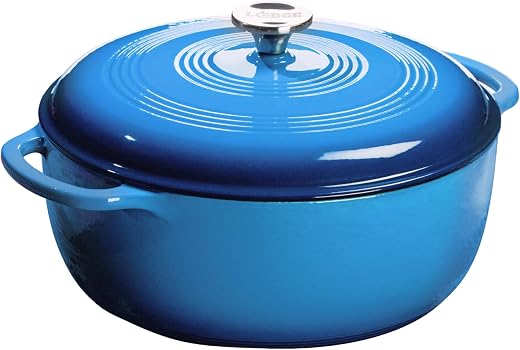 Lodge Dutch Oven, 7.5 quart, Blue
