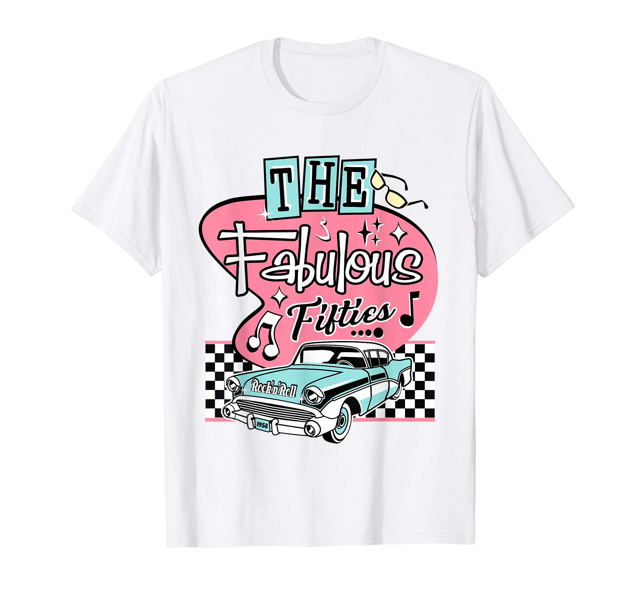 50s Rockabilly Vintage 1950s Clothing For Women Men Sock Hop T-ShirtOEKO-TEX STANDARD 100