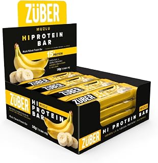 Muzlu Hi Protein Bar 45g x 12 Adet (15g protein)