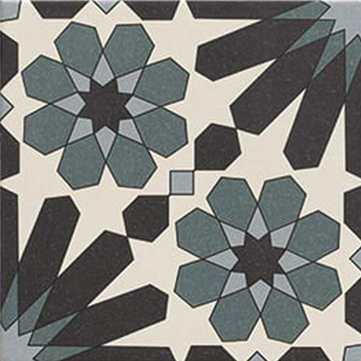 Casa Moro | Azulejos de cerámica marroquí Meknes 20 x 20 cm 1 m² azulejos de suelo y azulejos de pared en el baño y la cocina. Hermosa pared trasera de cocina cuarto de baño | FL8022