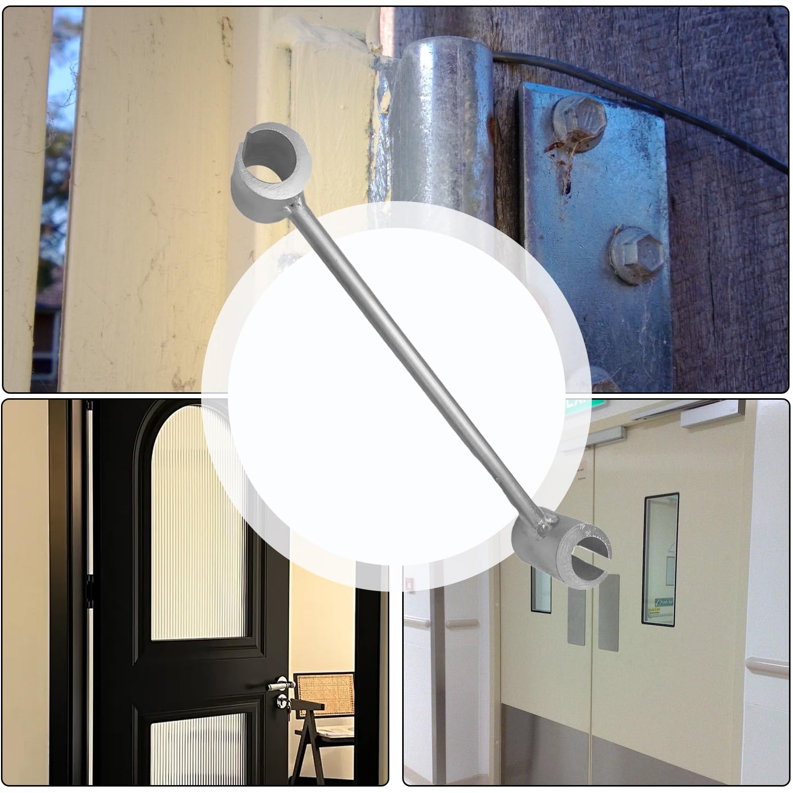 Outil De Cintreuse De Charnière De Porte, Clé De Réparation De Charnière De Porte, Outil D'alignement De Clé à Molette, Clé De Réglage De Charnière