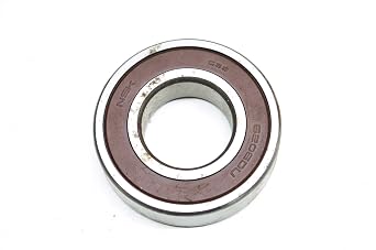 NSK 6206DU 30 MM BORE Diameter, 62 MM OD, 6200 Series, Ball Bearing, DEEP Groove, Radial, Single Row
