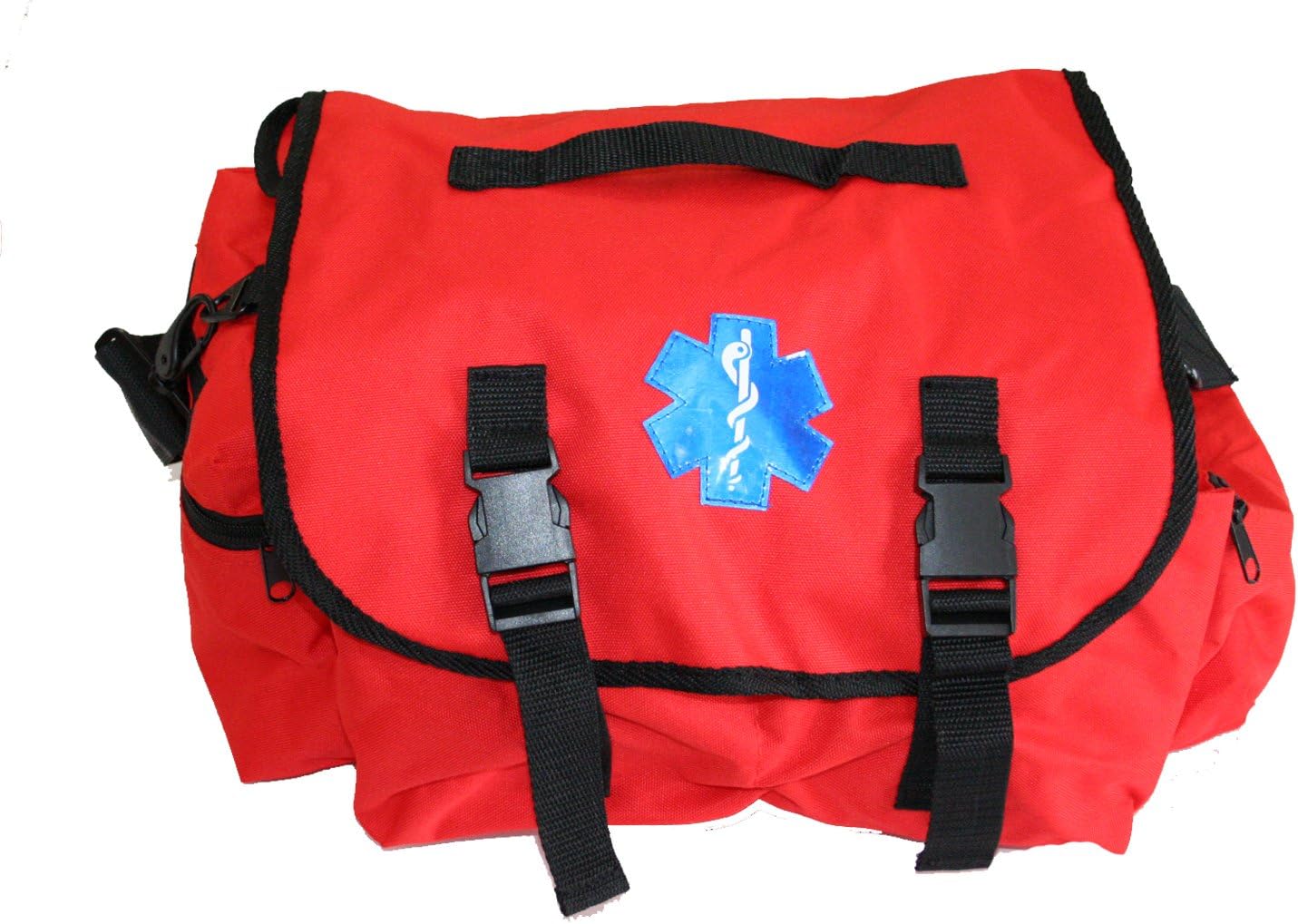 First Voice FV800b EMS Responder Bag with Dividers and 3 Extra Pockets (Bag olny)