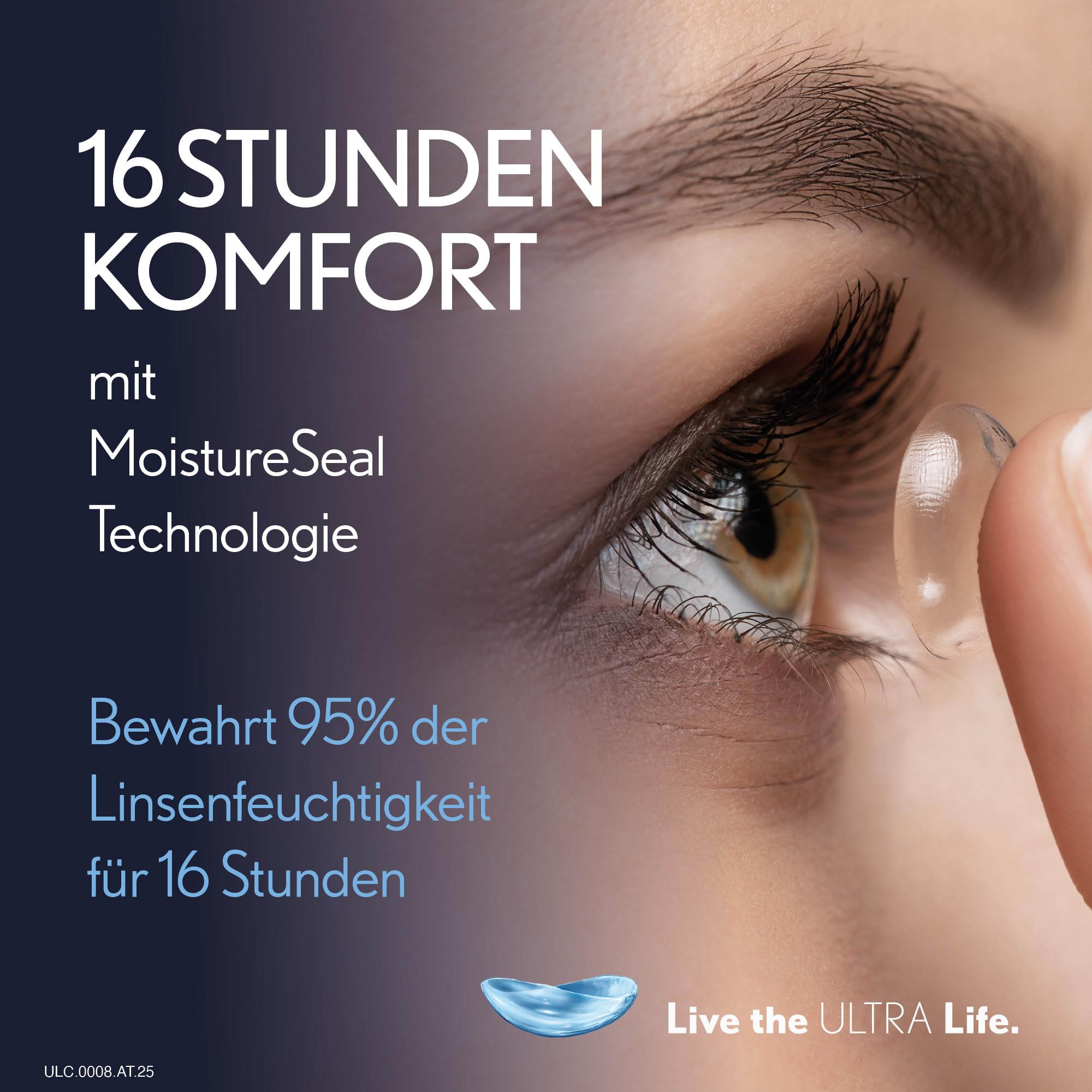 Ultra for Presbyopia, Premium Monatslinsen, 6 Stück, Add High, -02,25 Dpt,