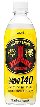 Amazon.co.jp: アサヒ飲料 MITSUYA 檸檬CIDER140 500ml×48本