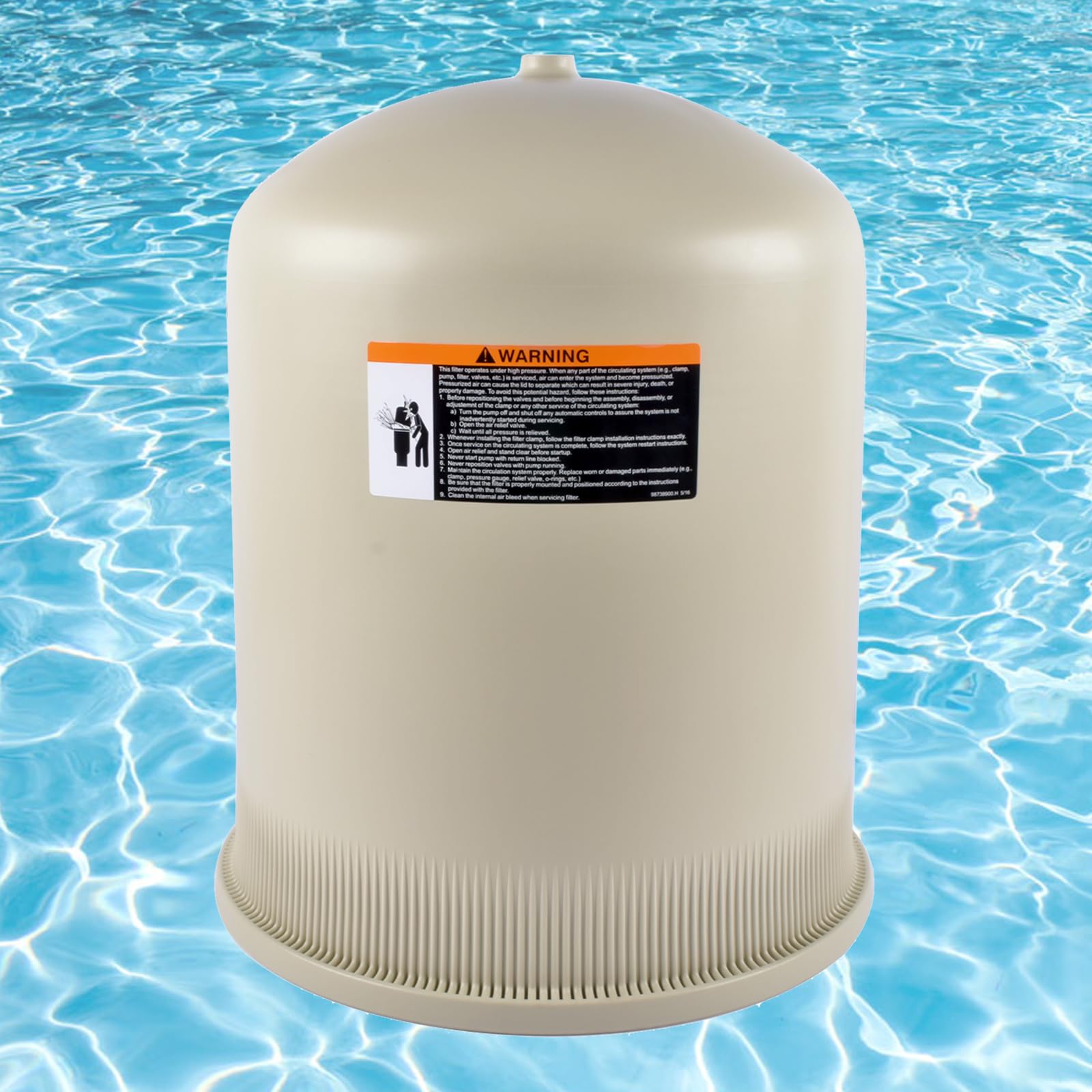 Photo 1 of Flynsu Pentair FNSP60 Pool Filter Tank Lid Assembly