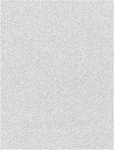 20 hojas de papel de cartulina plateada con purpurina para proyectos de arte, álbumes de recortes, decoración de fiesta de boda de cumpleaños, 8 x