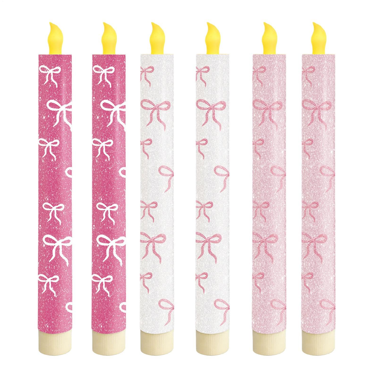 Candelabros LED para cenar con luz cálida y decorar la chimenea en Navidad 8