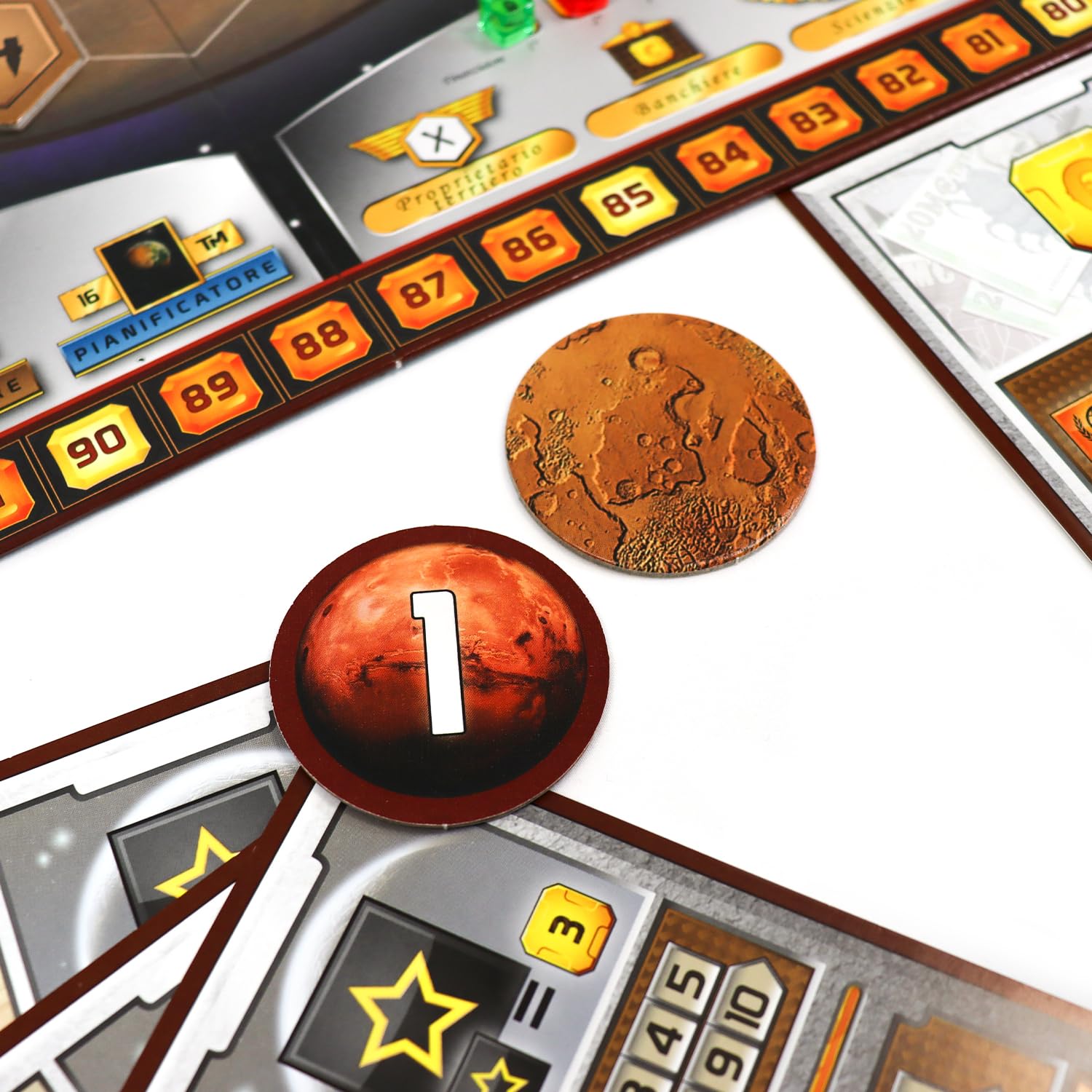 Ghenos Games - TRMR - Terraforming Mars, Gioco da Tavolo, da 1 a 5 giocatori, 12-99 anni