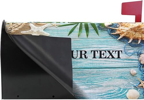 Miniatura 3 de stargrass Cubierta magnética para buzón de playa, personalizada, para el hogar, jardín, buzón decorativo para post, tamaño grande, para exteriores,