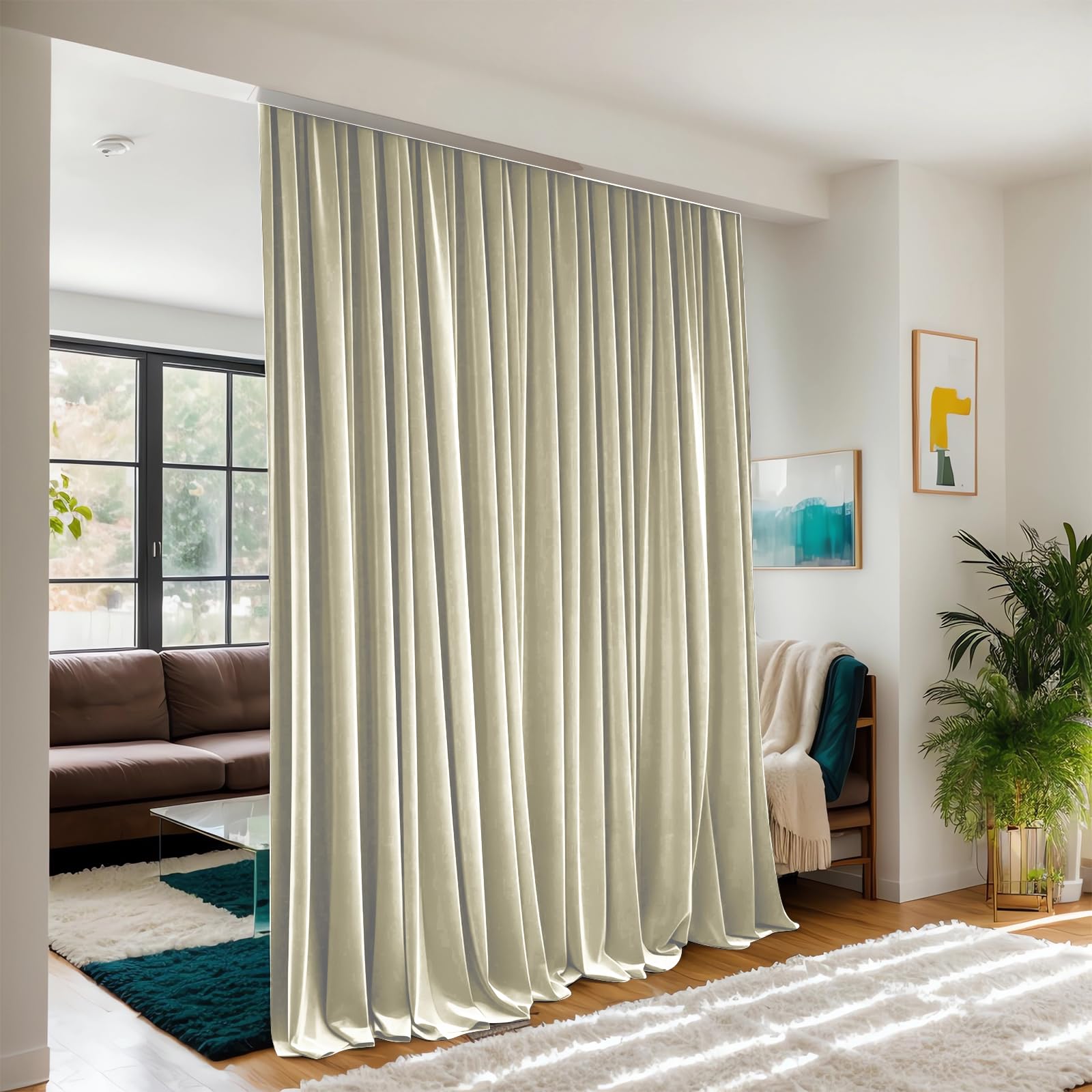 Grichril Room Divider Curtains