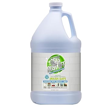 WS-RO-1G Clear Rust Off Rust and Hard Water Stain Remover, 1 gal Bottle with Spray Attachment