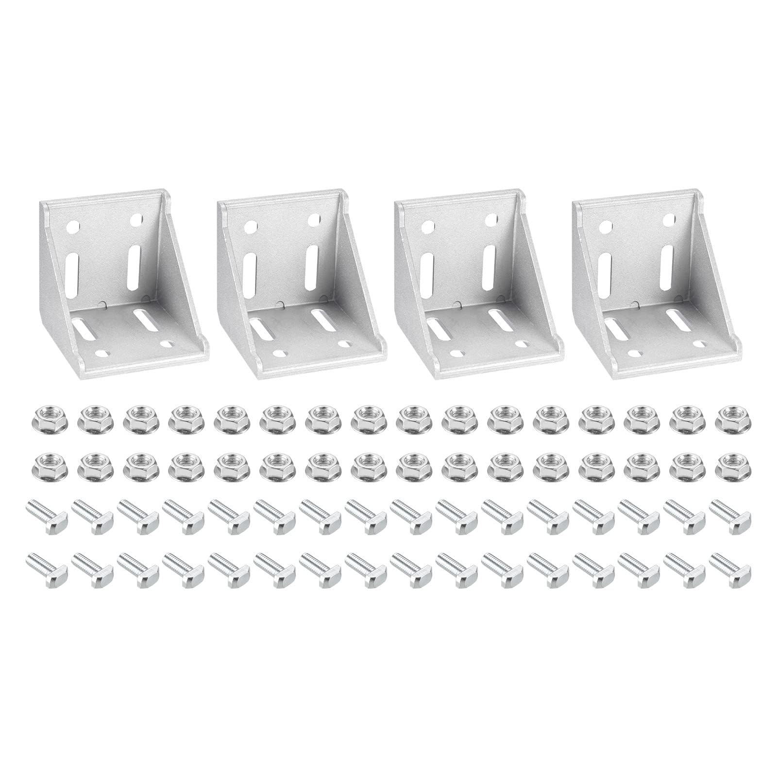 Équerres d'angle fente en T pour monter votre simulateur de course 8080