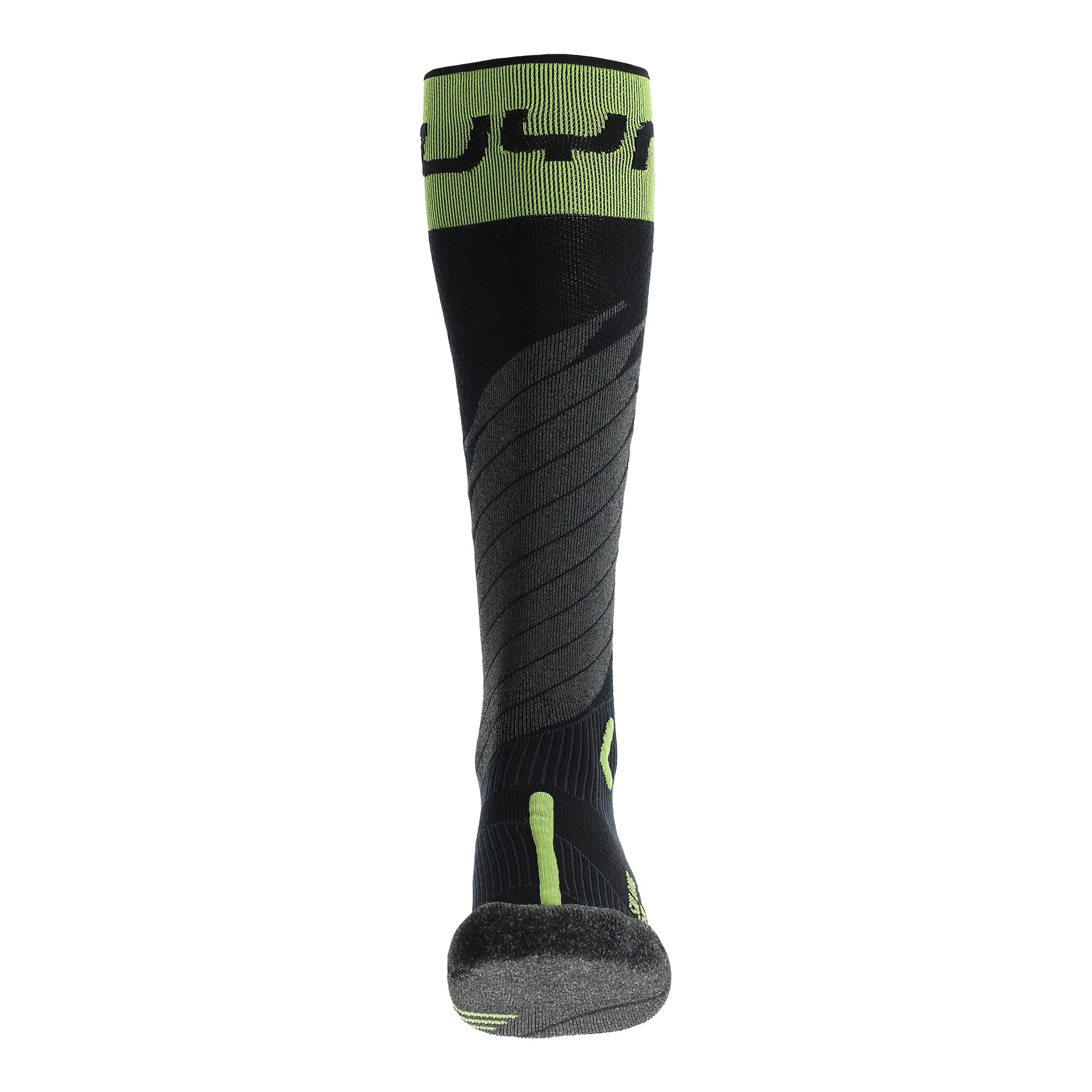 UYN SKI ONE MERINO skarpety męskie czarne/szare