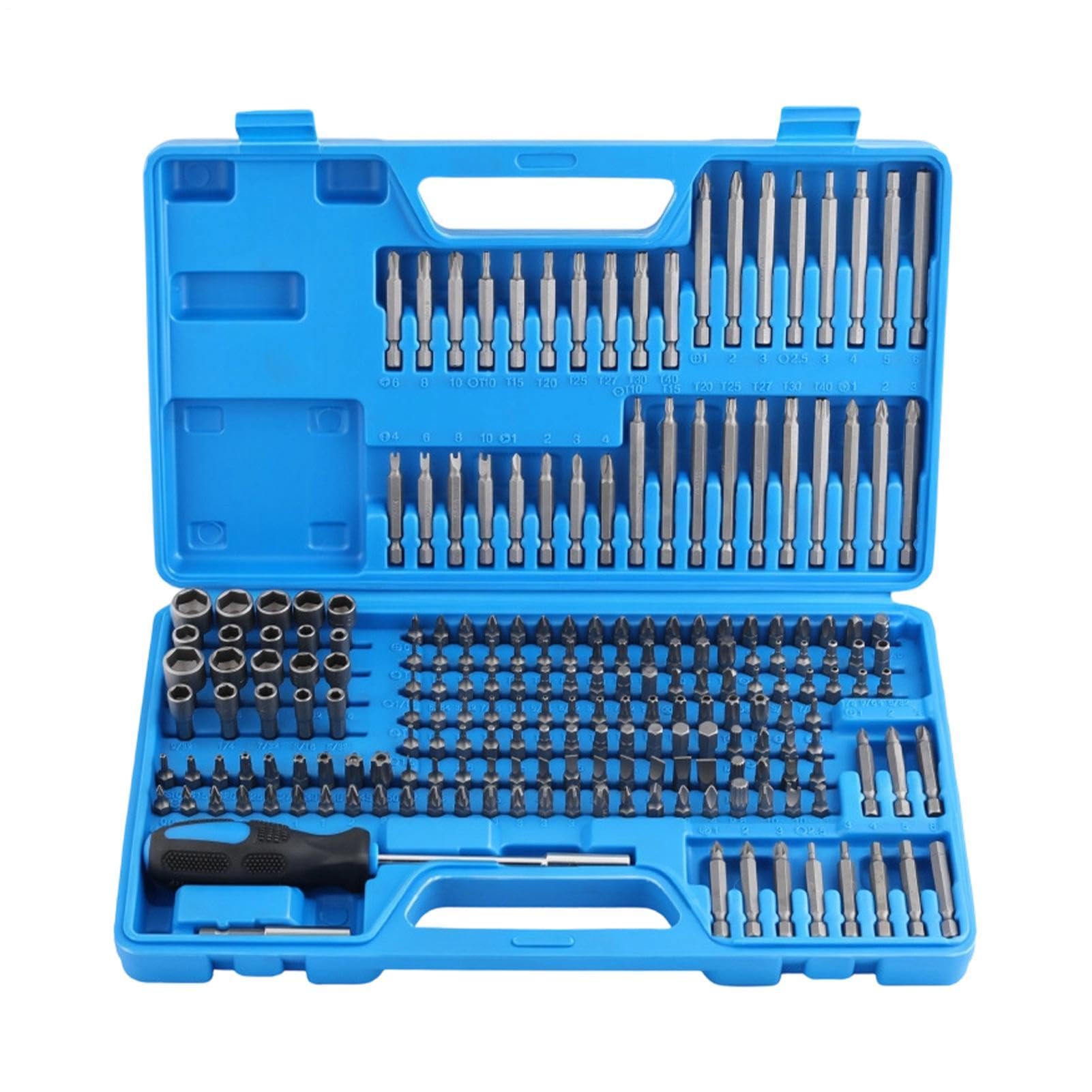 Schraubendreher-Sets 6,35 mm metrischer und Zoll-Bitsatz für Reparaturen