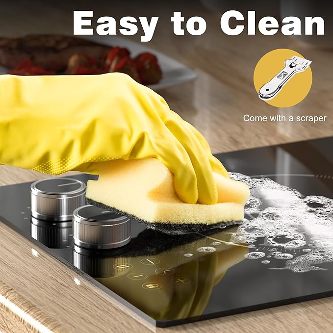 Estufa Eléctrica 2 Puestos 12 Pulgadas Portátil 110V miniatura 4