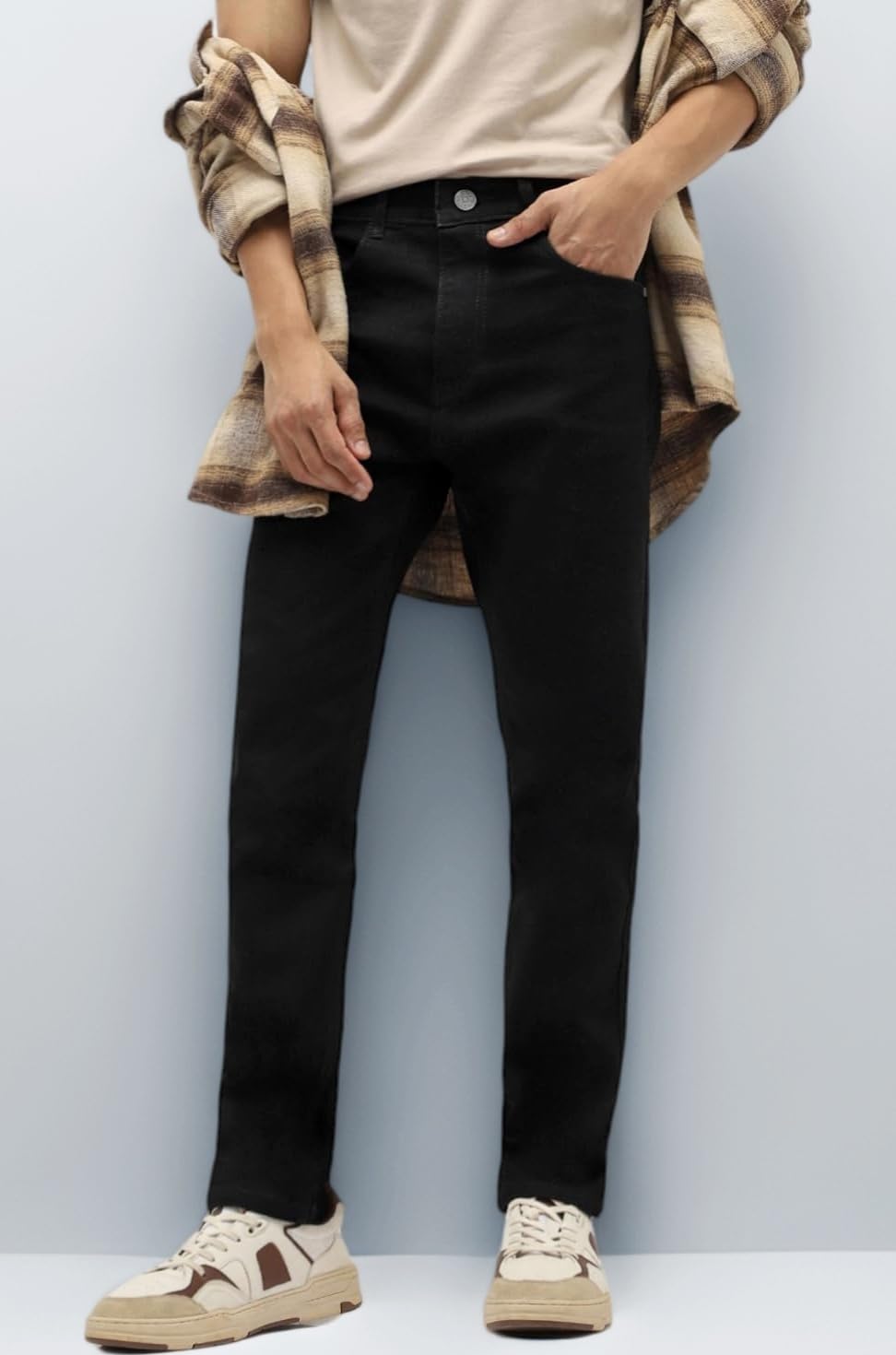 Men Mid Rise Slim Fit Washed Jeans Stretchable