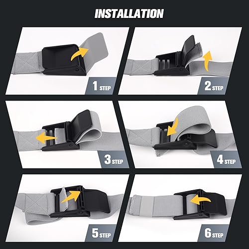 Miniatura 10 de ROSYQUARZ Bandas para glúteos, bandas de restricción de flujo sanguíneo para mujereshombres, bandas de entrenamiento BFR ajustables para glúteos y