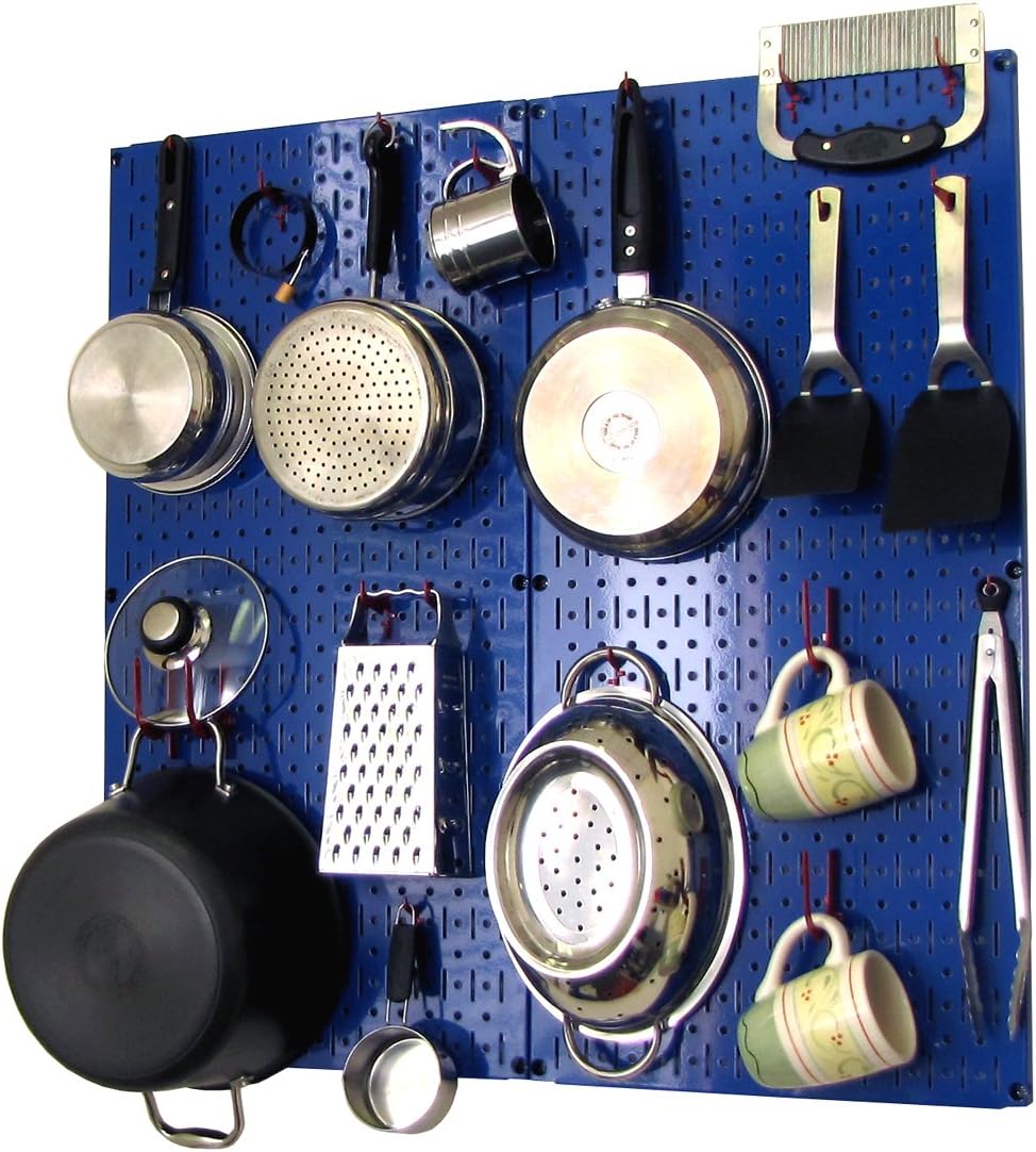 Wall Control Kitchen Pegboard Organizer Pots and Pans Pegboard Pack
