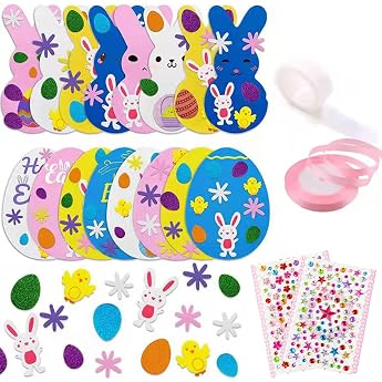 Oneshlee Easter bunny Easter eggs Easter decoration