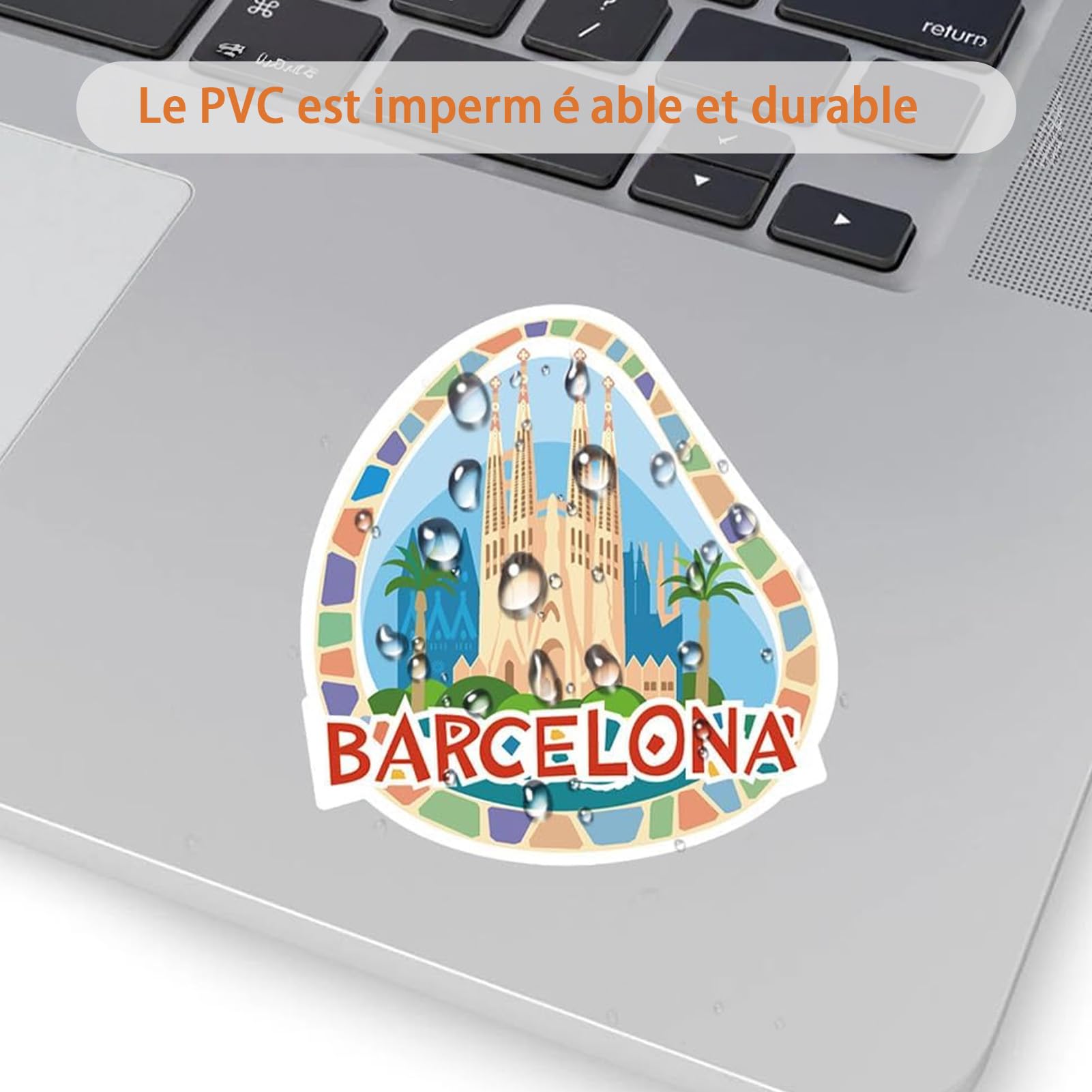 100 Stück Reise-Sticker Set - Weltberühmte Sehenswürdigkeiten Aufkleber Für Koffer & Laptop