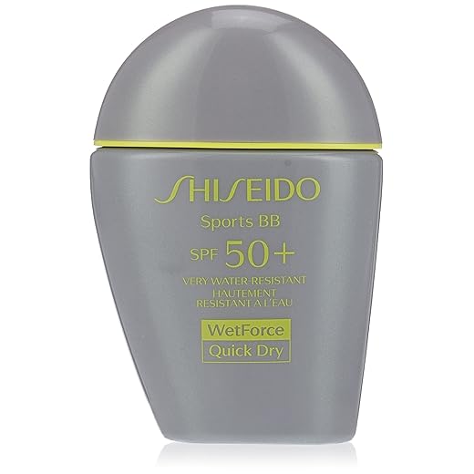Protetor Solar Shiseido BB For Sports FPS 50 Medium 30ml
