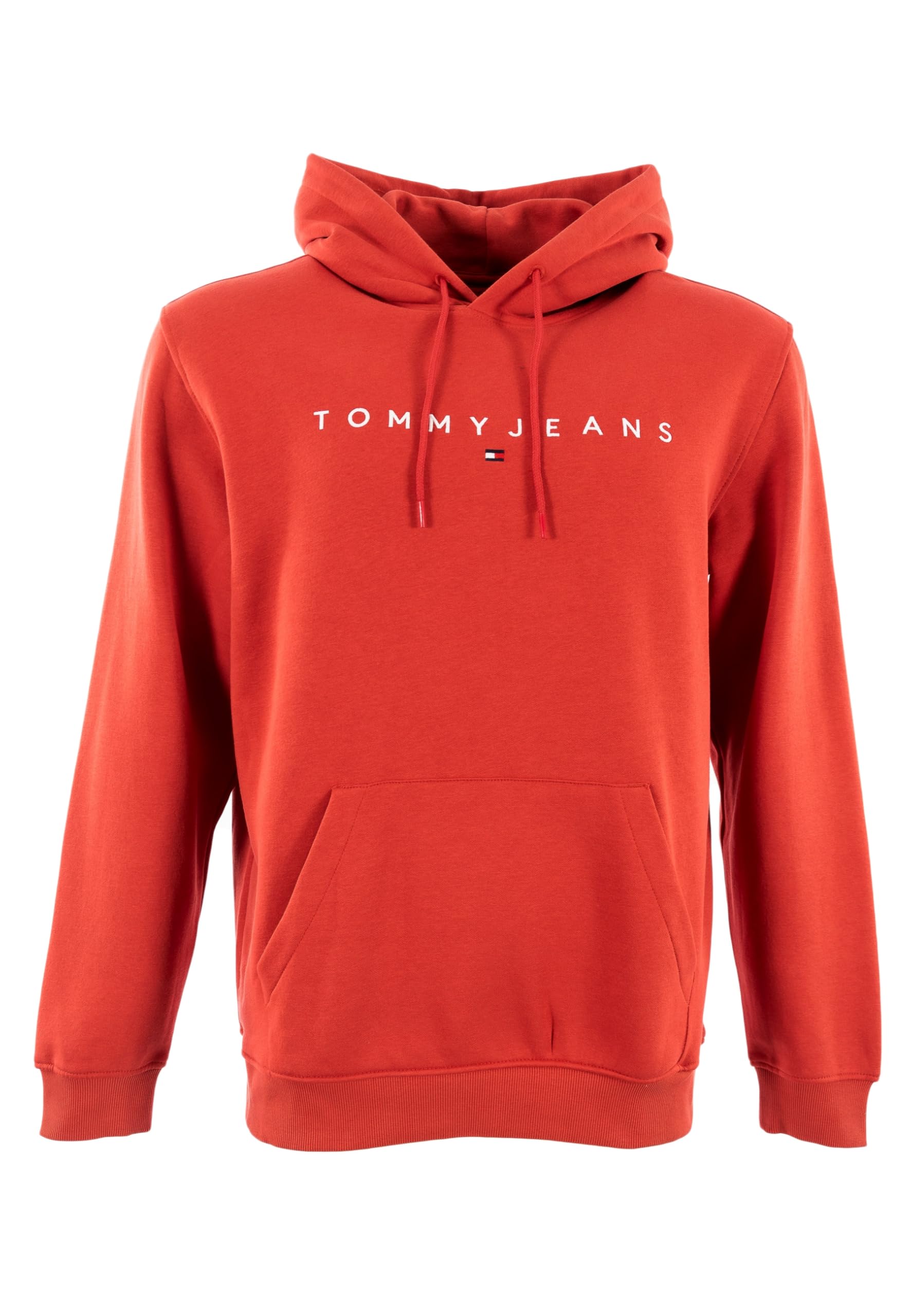 Tommy Jeans Herren Hoodie Linear Logo mit Kapuze