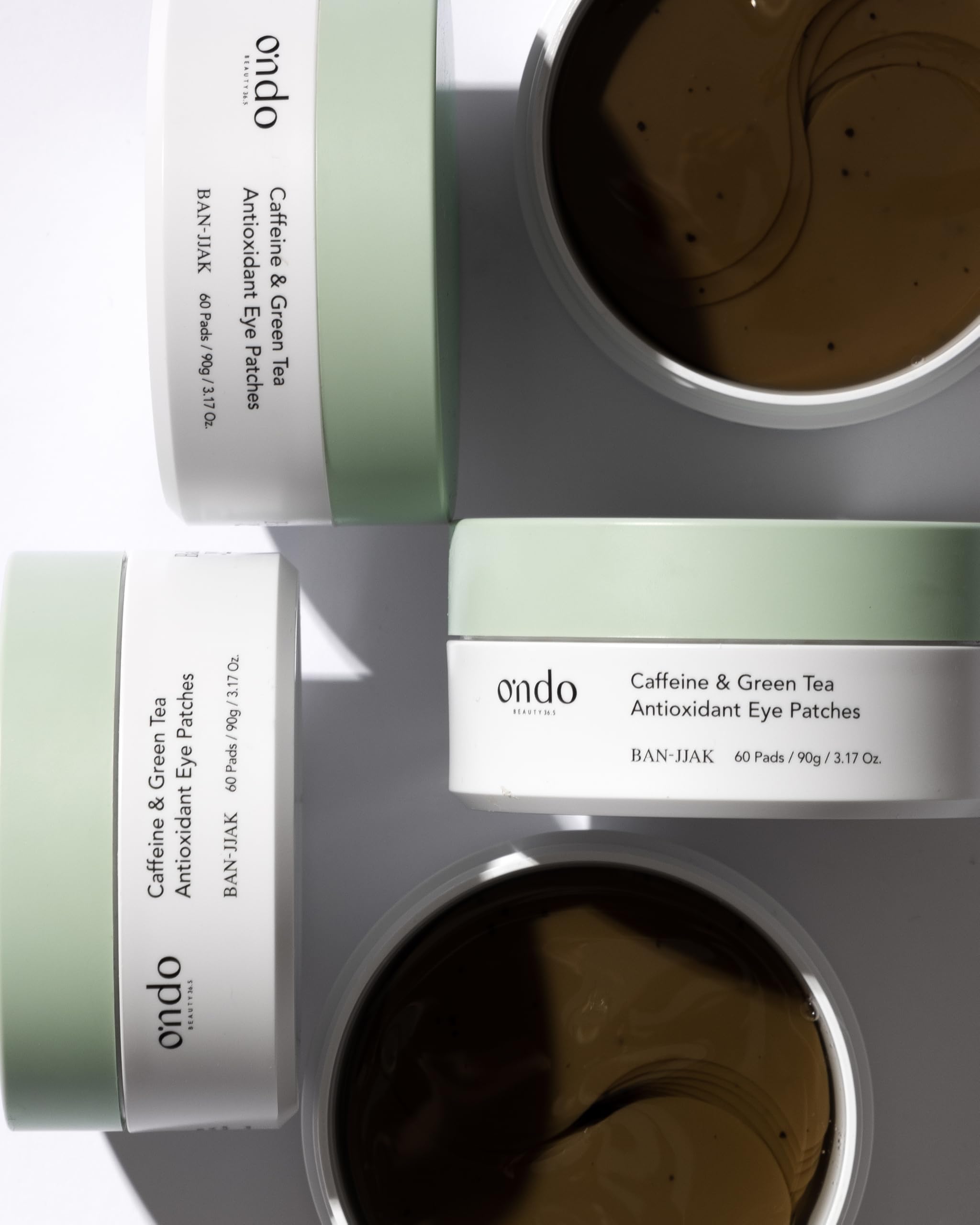 Ondo Beauty 36.5 Przeciwutleniająca opaska na oczy z kofeiną i zieloną herbatą 90 ml