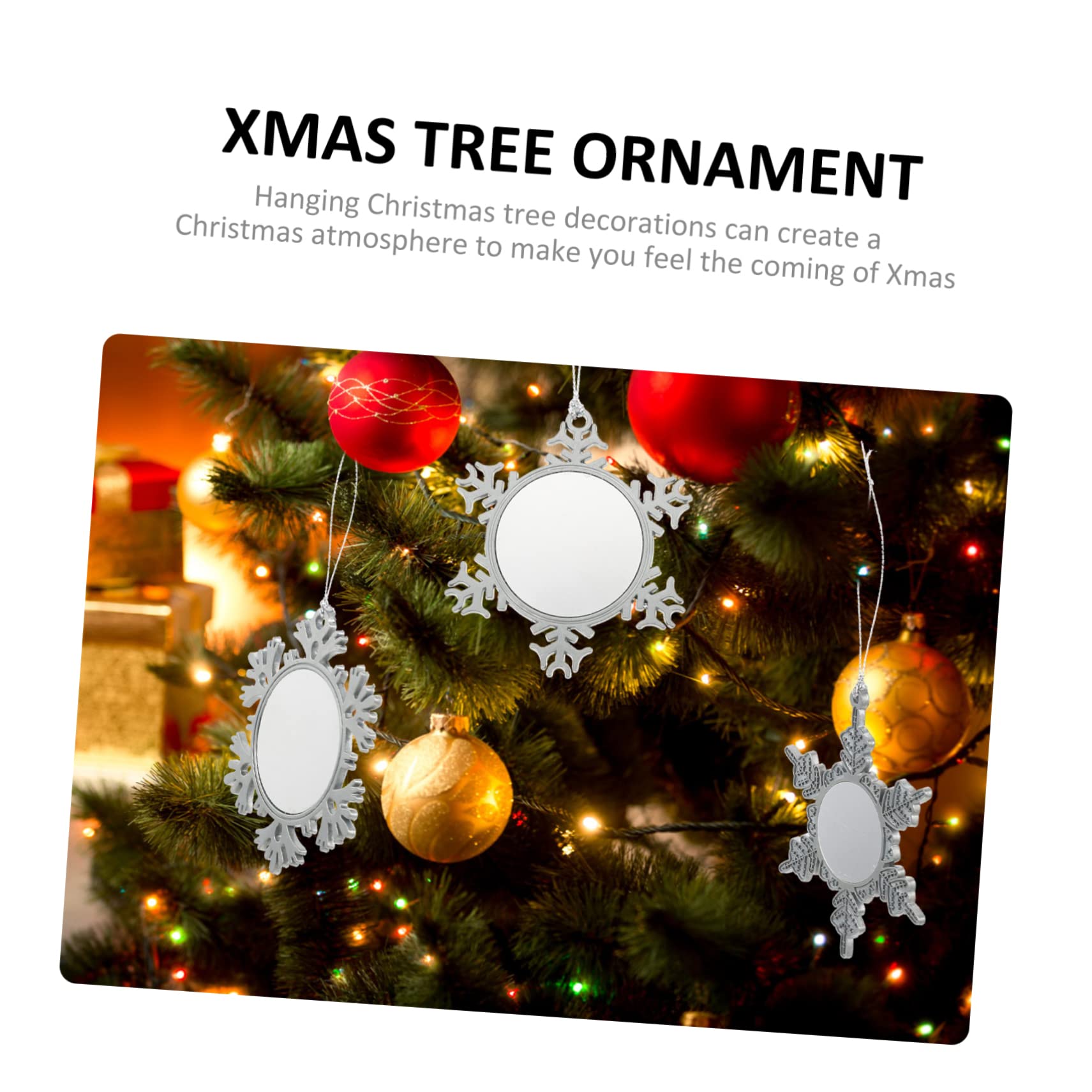 Alipis 15stücke Teiliges Weihnachts Pendants Wärmeübertragungs Schneeflocken Für Festliche Dekorationen Und Kreative Bastelprojekte