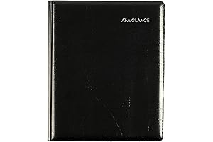 2022 Weekly & Monthly Planner by AT-A-GLANCE, 7" x 8-3/4", Medium, Refillable,...