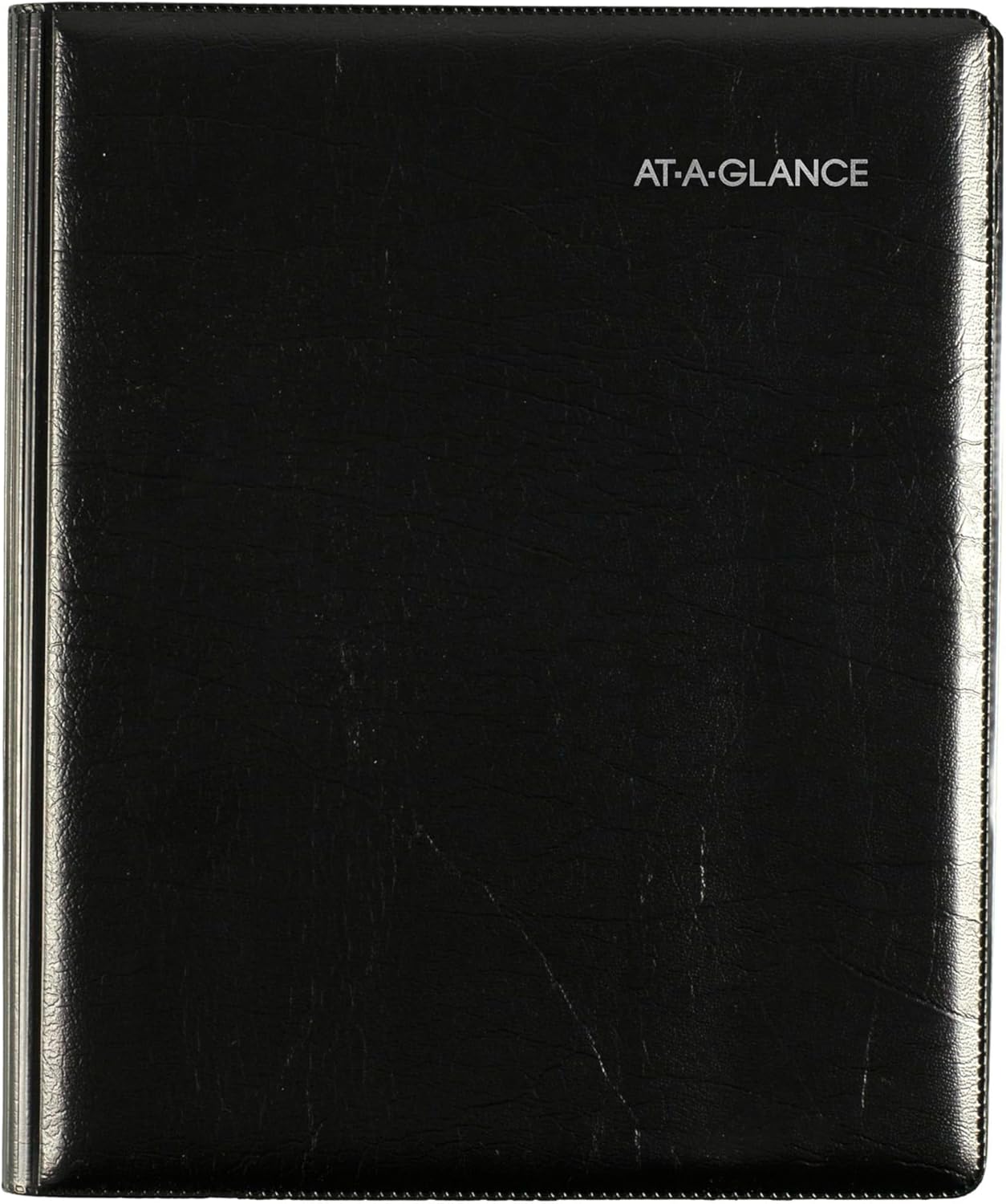 AT-A-GLANCE 2022 Weekly & Monthly Planner by AT-A-GLANCE, 7" x 8-3/4", Medium, Refillable, Executive, DayMinder, Black (G54500)