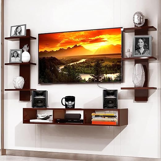 Maaz Art Craft Wooden TV Unit 75Cm