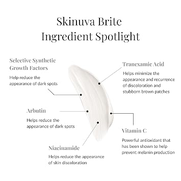 Skinuva Brite Dark Spot Treatment Cream for Face & Body (1 oz)