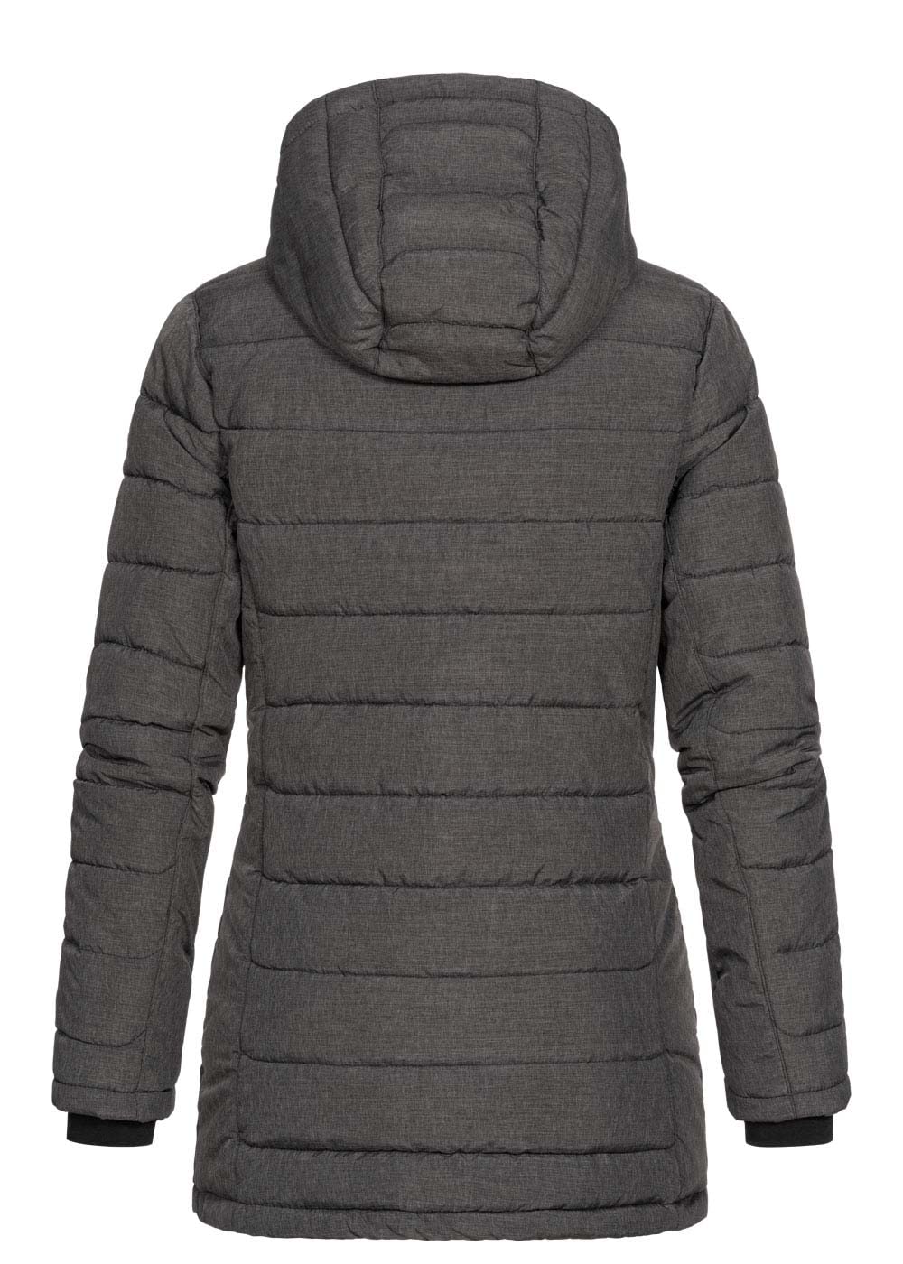 Geographical Norway Astana Lady - Warmer Parka Frau Jahreszeit Herbst Winter - Kapuzenmantel Falscher Fourrurer Windbreaker Jacke Daunenjacke - Ideal Elegant Geschenk Frauen
