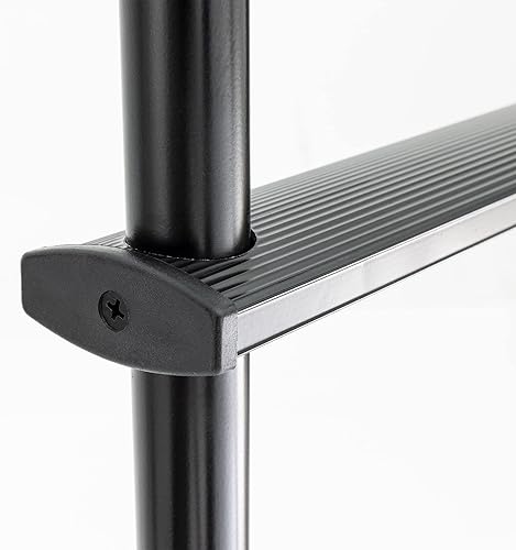 Miniatura 8 de RecPro Escalera universal para furgoneta de 52 pulgadas, capacidad de peso de 250 libras, fabricada en Estados Unidos, color negro