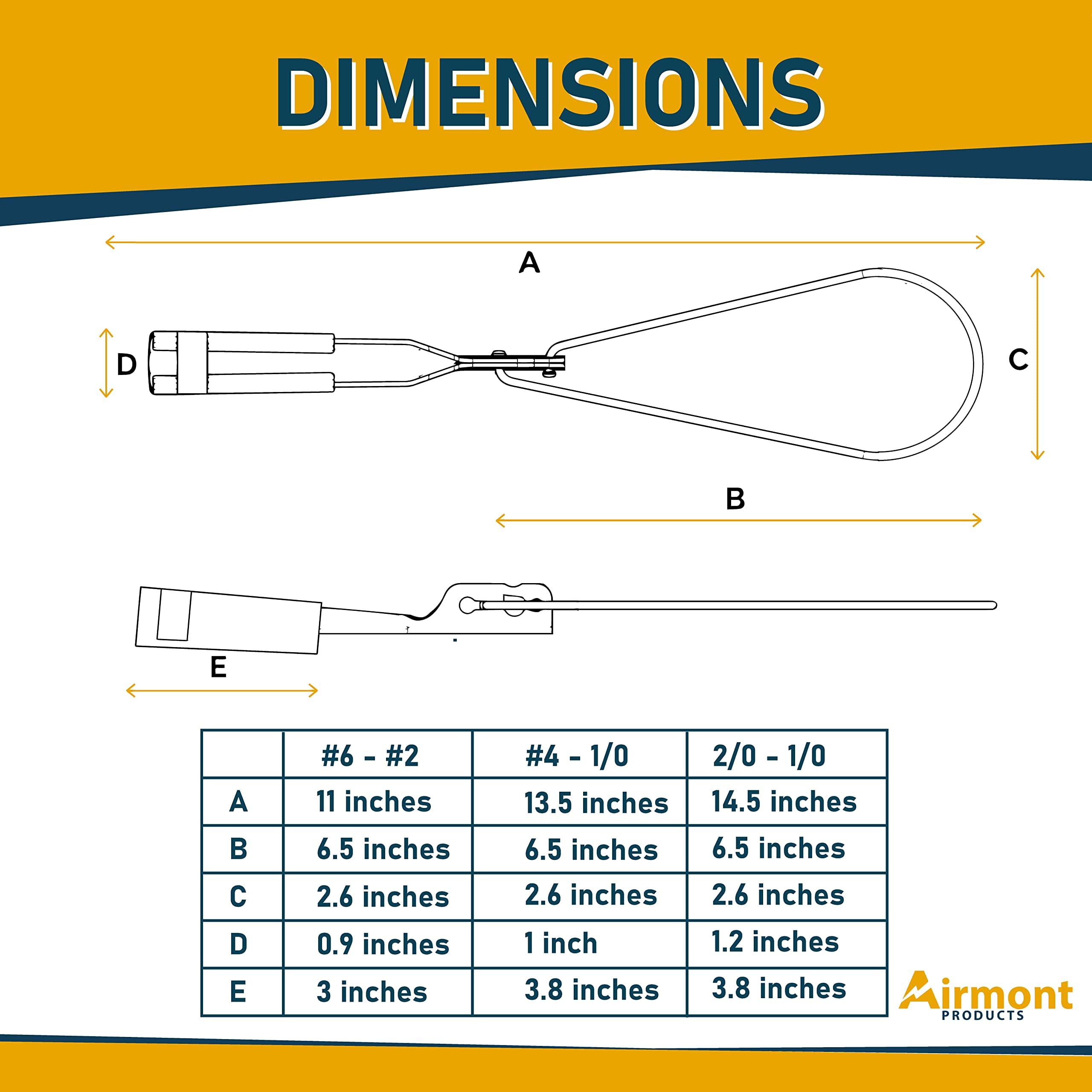Aluminum Wedge Clamp - Tighten Cables Securely -2