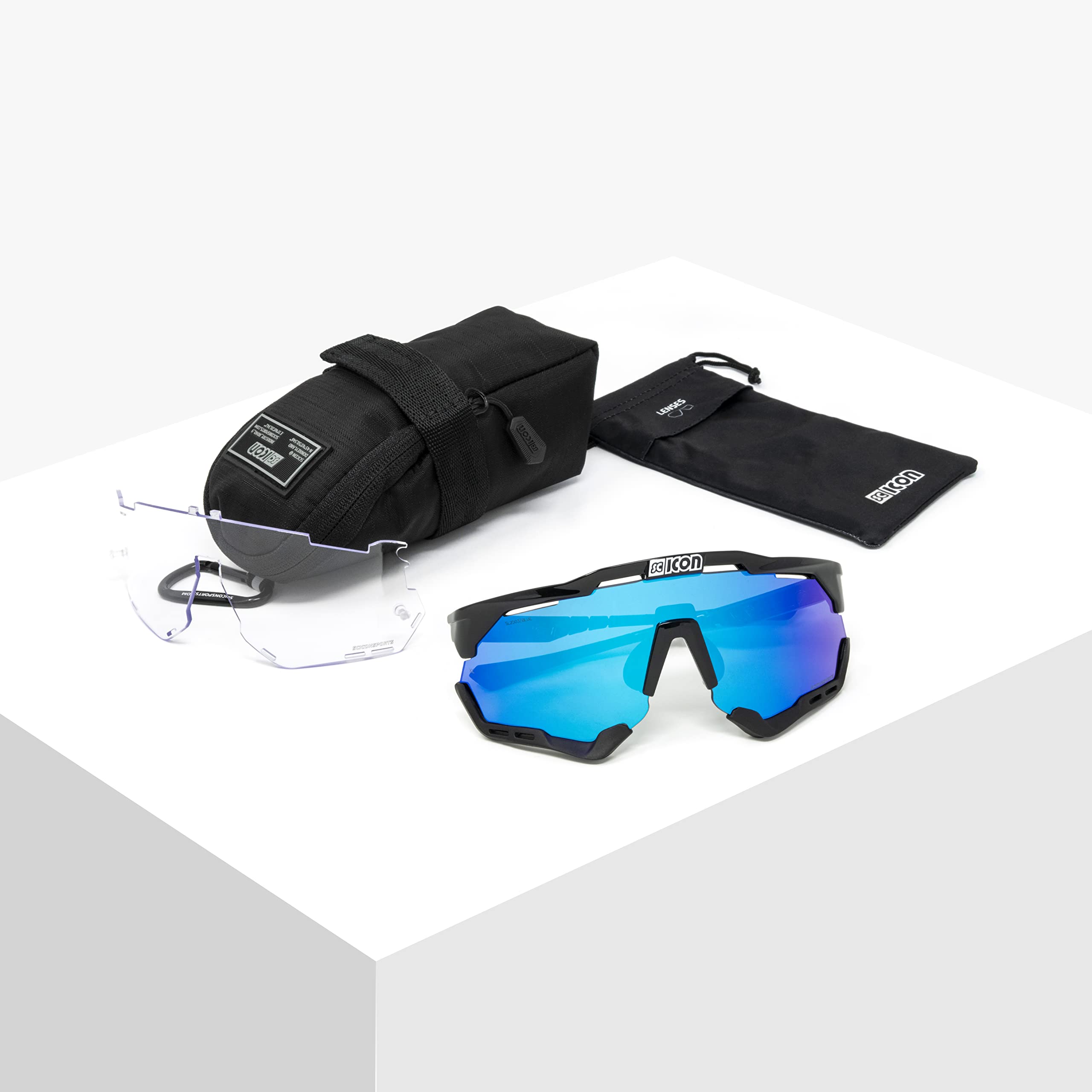 SCICON Sport Unisex AEROSHADE XL Sport Performance Occhiali da sole