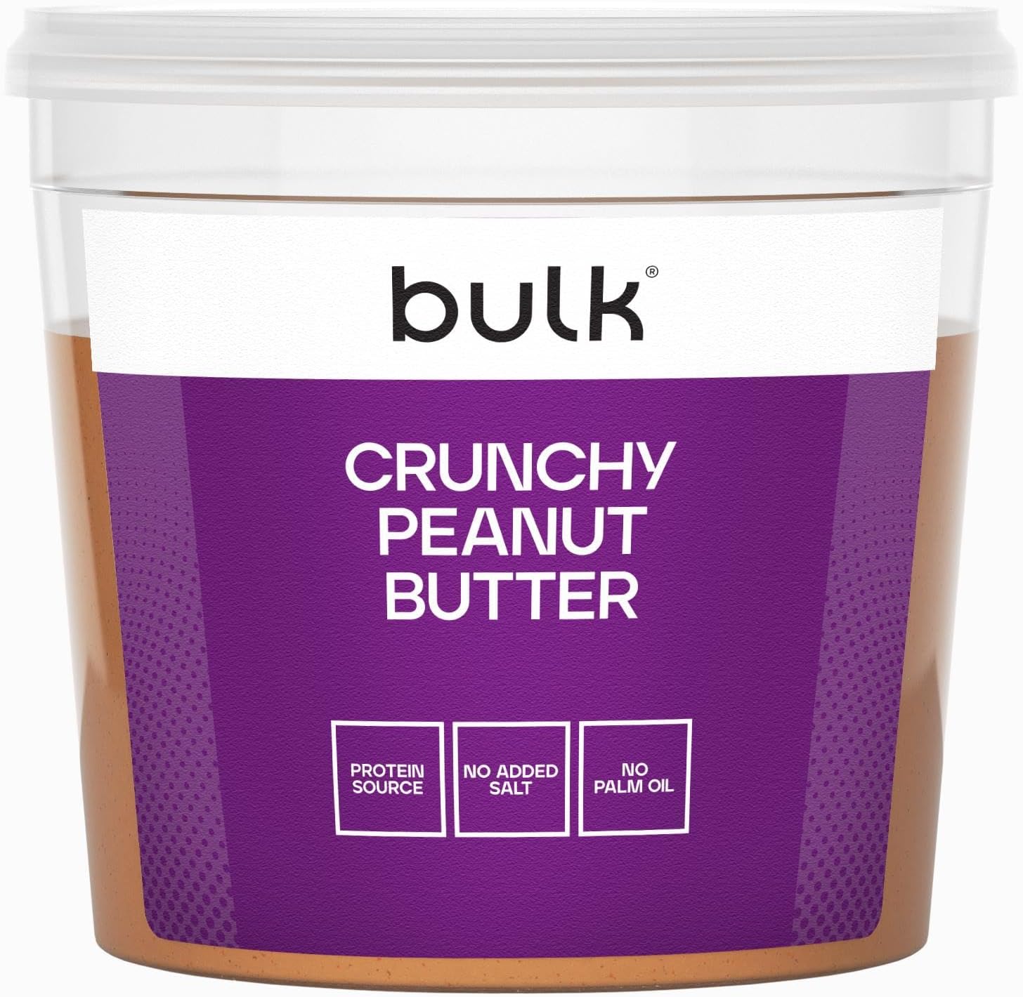 Bulk Natural Roasted Peanut Butter Tub, Crunchy, 1 kg, Packaging May Vary