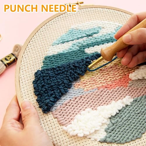 Miniatura 2 de Paño primario de 82 pulgadas con líneas marcadas Monks Premium Monks tela de costura para pistola de acolchonamiento, punzón de alfombra, aguja de