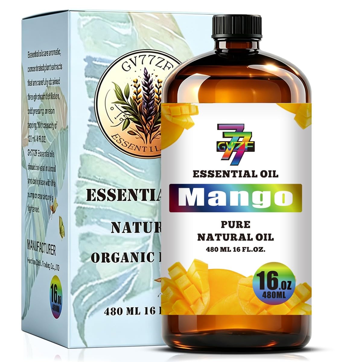 Mango Essential Oil for Diffuser Massage Candles Mango Oil 16 fl oz