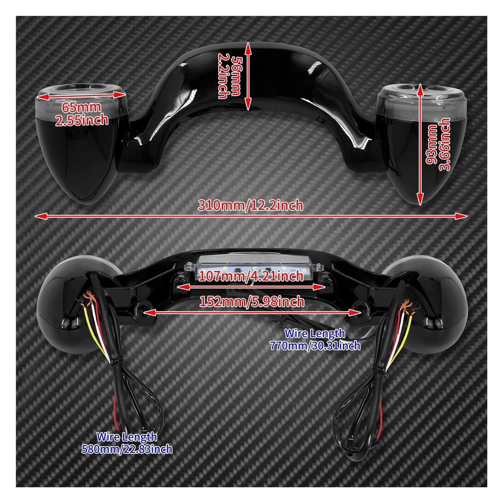 Indicatore direzione moto per Touring 2010-2021