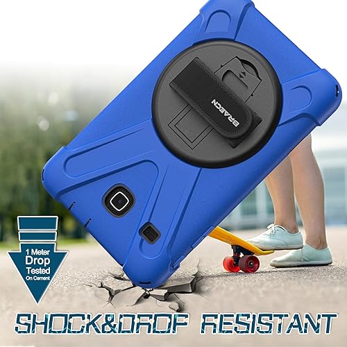 Miniatura 9 de Funda para Samsung Galaxy Tab E 80 T377 de 360 grados ajustable resistente a golpes resistente a los golpes resistente y duradera con soporte para