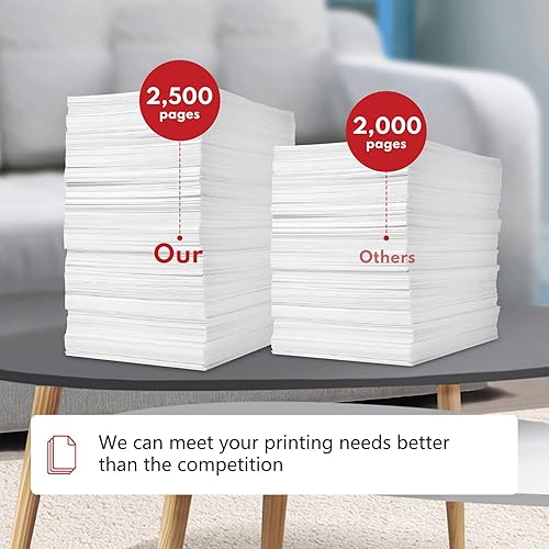 Miniatura 3 de Cartucho de tóner negro de alto rendimiento 137 CRG137 (1 unidad)  ALUUN compatible con CRG-137 Cartucho de tóner de repuesto para impresora Canon