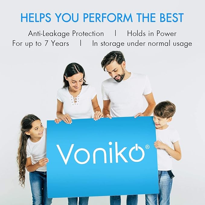Voniko CR2032 Batería de Litio 3V 6 Unidades miniatura 7