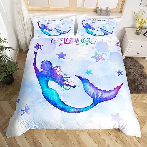 Miniatura 14 de Juego de funda de edredón de pájaros de dibujos animados, tamaño King, funda de edredón con 2 fundas de almohada, 3 piezas, juego de ropa de cama de